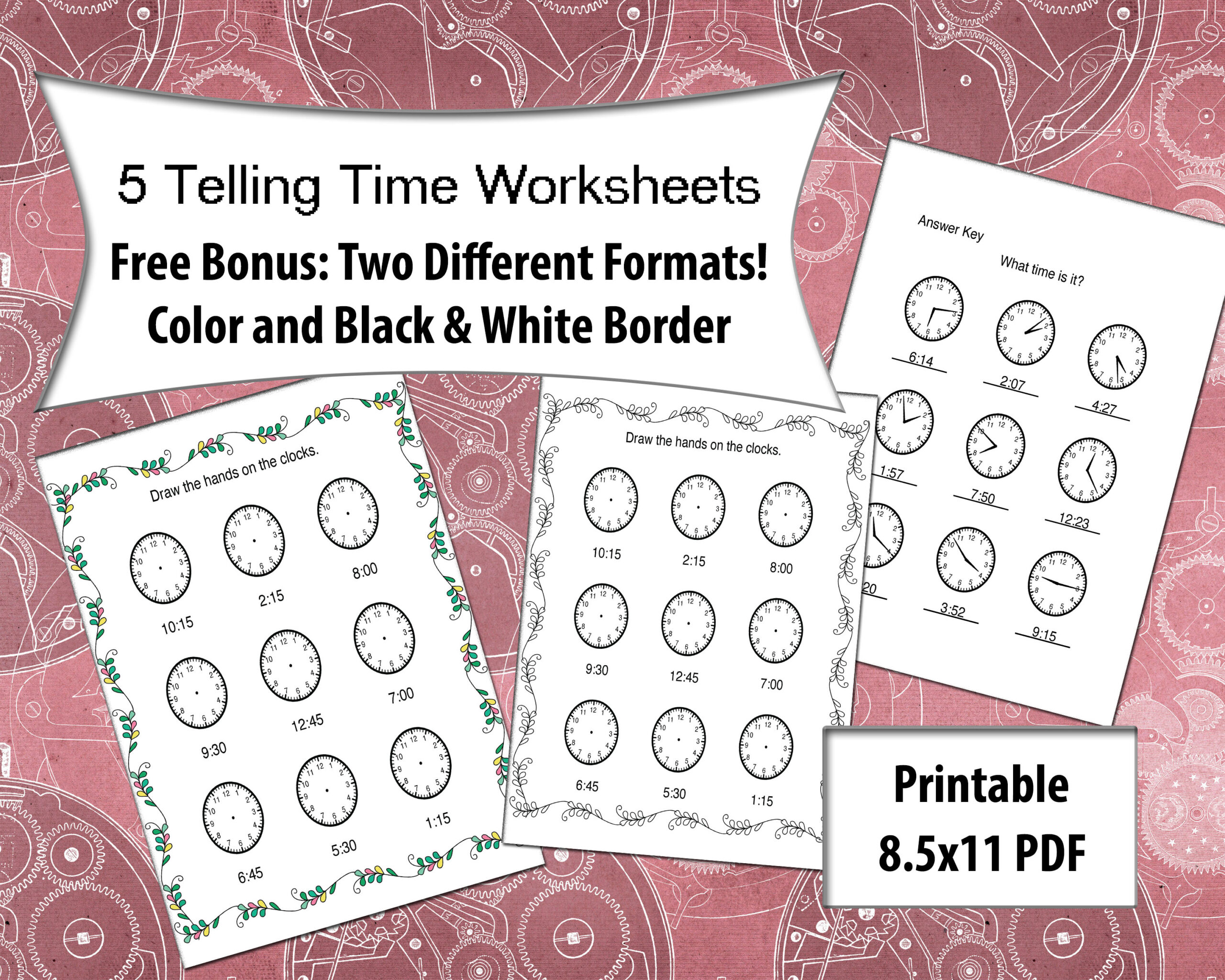 telling-time-printable-worksheets-color-and-black-and-white-instant